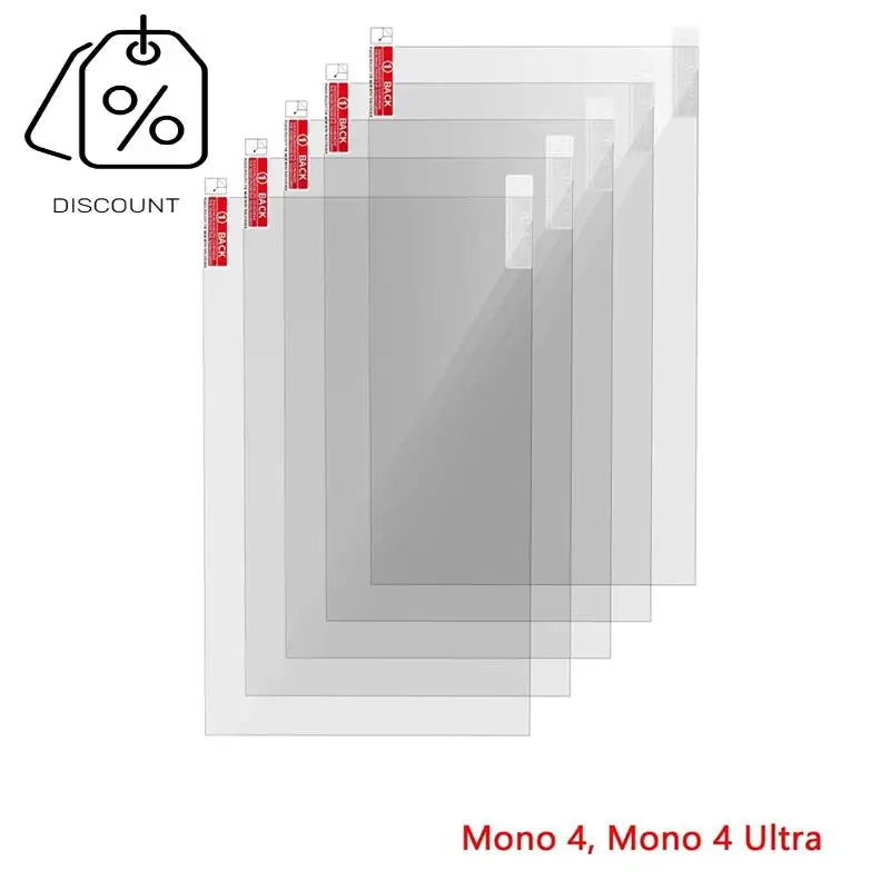Фото A19F-5PCS Защитная пленка для экрана Anycubic Photon Mono 4/Ultra, защитная пленка для экрана для Photon Mono 4, 3D-принтеры из ультрасмолы №4
