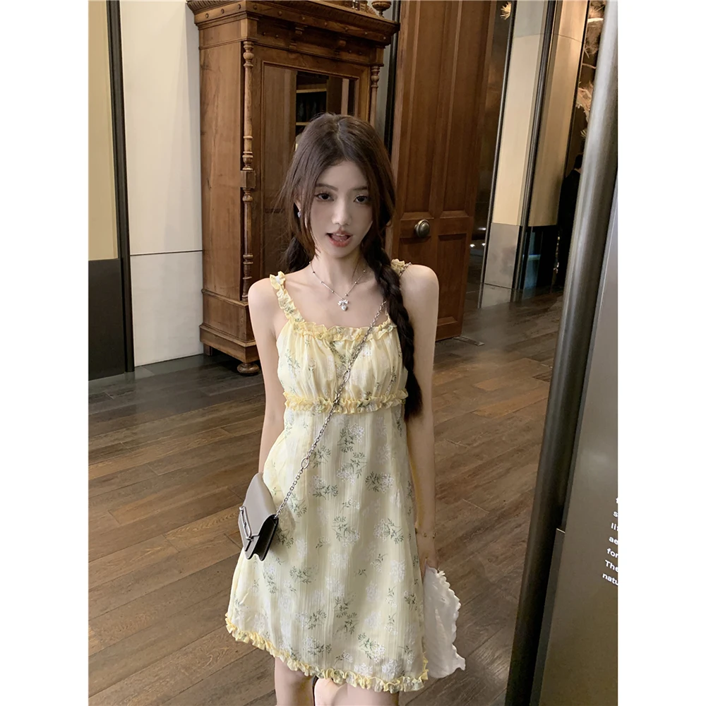 Женское цельнокроеное платье Aliexpress откровенное во французском стиле одежда на