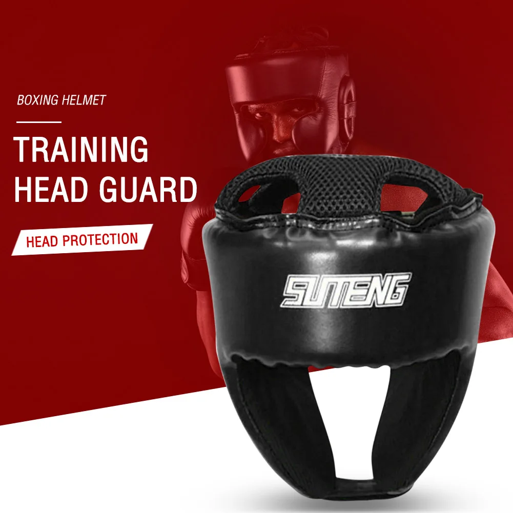 

Регулируемая защитная маска для головы, защитное снаряжение для бокса, переносная защита для головы для кикбоксинга, подходит для спортивн...