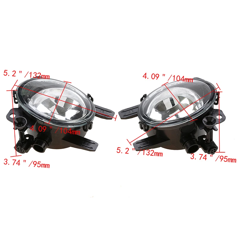 POSSBAY Front Lower Bumper Grill Fog Cover Light Lamp Left / Right Side Kit For BMW F30 F31 F35 3 Series 2012-2016 | Автомобили и