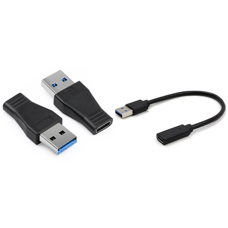 

Внешний адаптер USB 3.1 Type-C (мама)-USB 3,0 A (Папа) и 1x USB 3,0 типа C (мама)-USB A (папа)