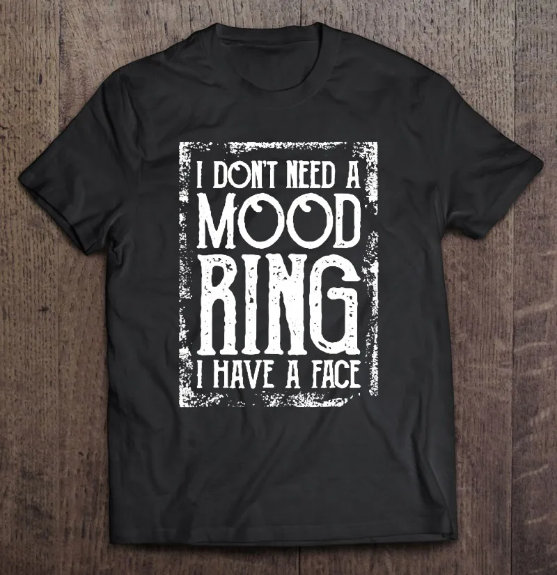 

Женская футболка оверсайз с надписью «I Not Need A Mood»