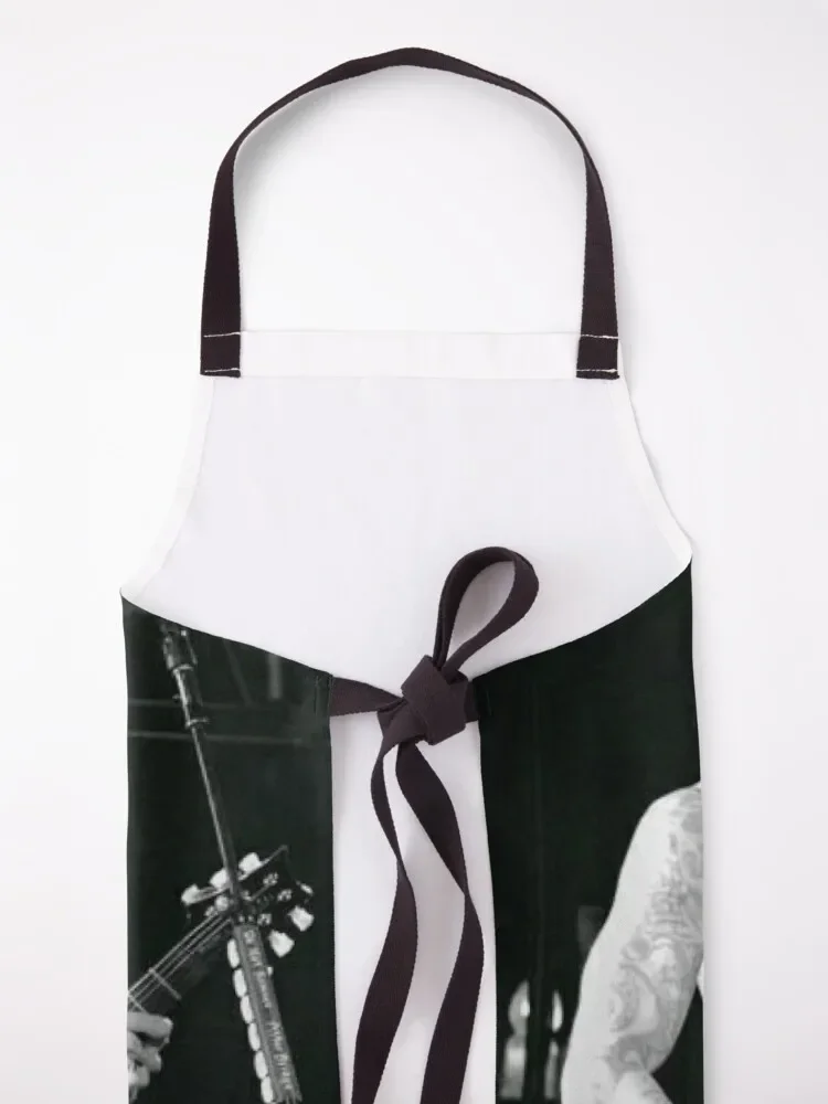 Фартук для женщин с гитарами и карманами