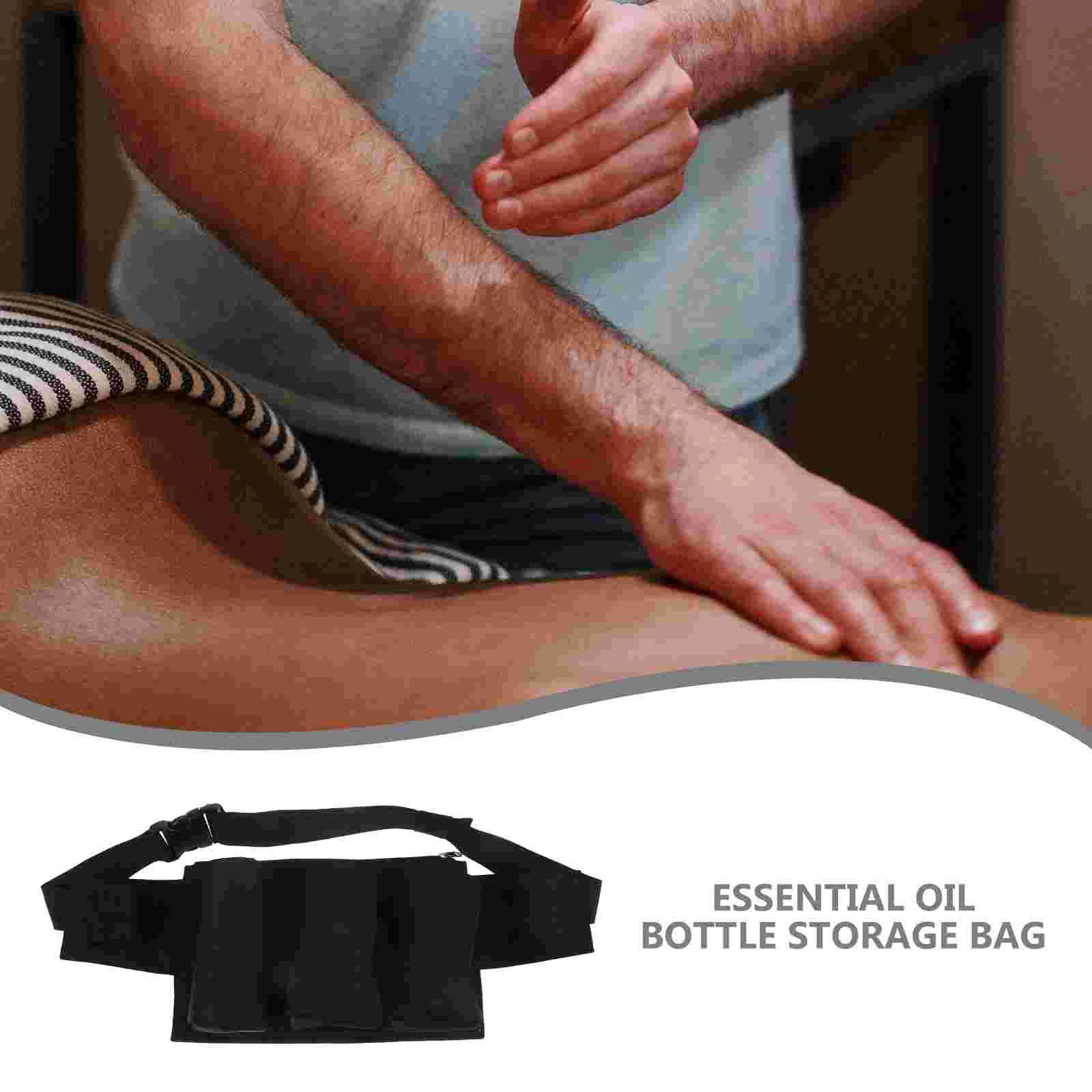 Пакет эфирного масла массажный лосьон бутылка держатель для воды