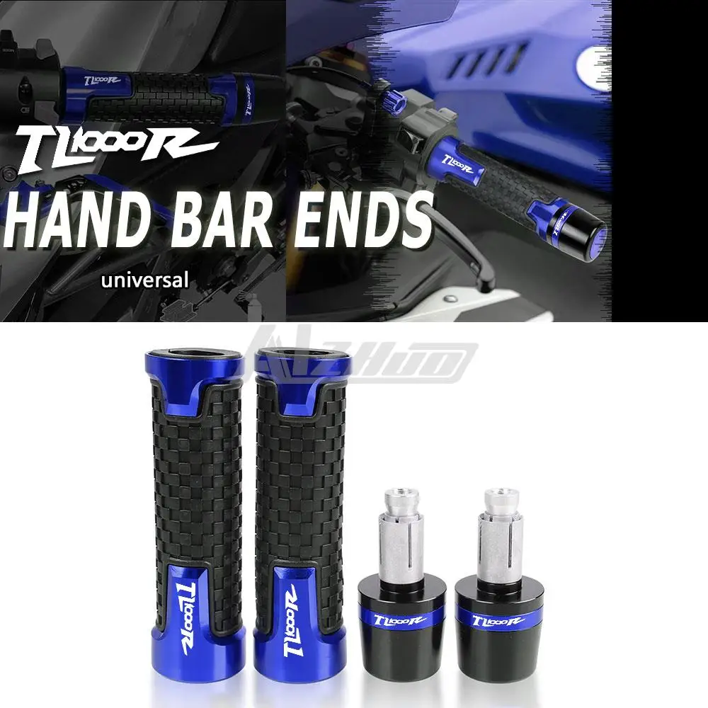 

Motorcycle 7/8 " 22mm handle grips handlebar Handle Bar End Cap For SUZUKI TL1000R TL 1000 R TL1000 R 1998 1999 2000 2001 2002+
