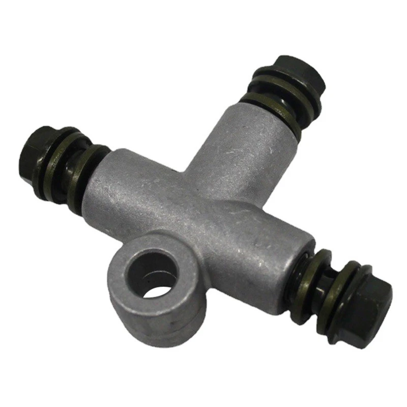 QM82 3-ходовой гидравлический тормозной шланг адаптер банджо разветвитель