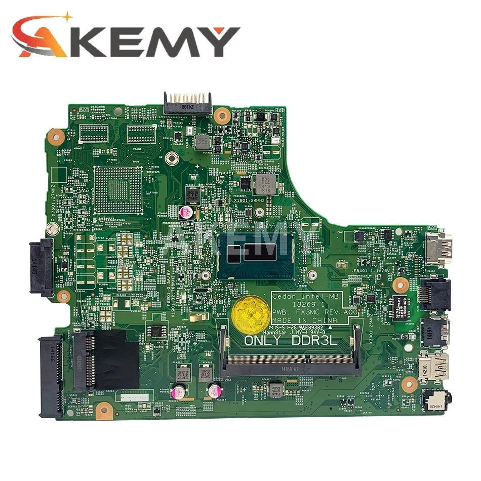 13269-1 для DELL 3542 3442 3543 5749 3443 материнская плата PWB FX3MC REV A00 I7 GM work 100% |