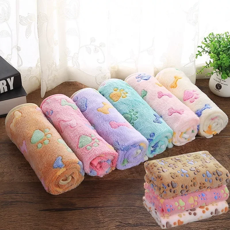

Pet Sleeping Mat Dog Bed Thickened Pet Soft Wool Mat Blanket Mmattress Household Portable Washable Warm Carpet