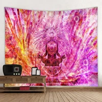 comwarm indian meditation explore printing tapestry beach throw mat yoga rug wall hanging gobelin livingroom bedding home decor