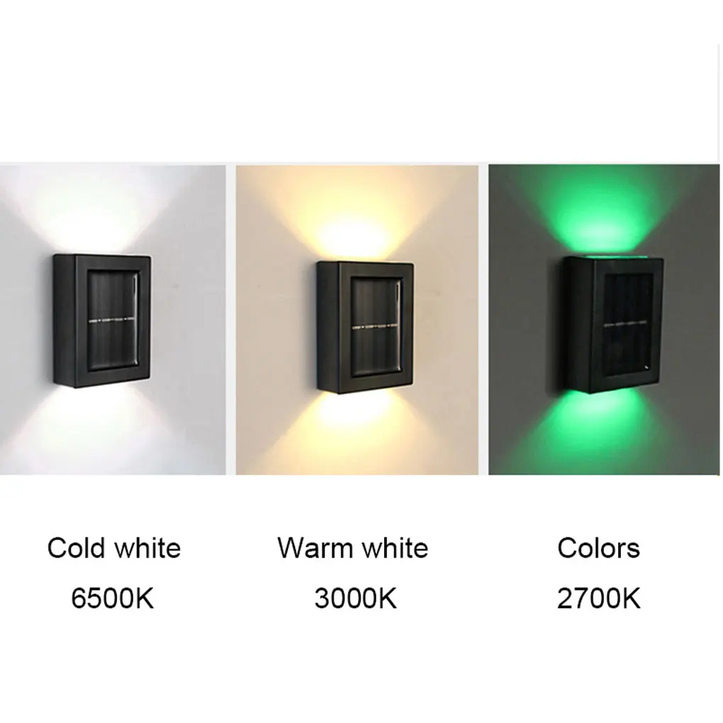 

Маленький размер, фонарь на солнечной батарее, простой стиль, ландшафтное освещение, садовый двор, настенная лампа, осветительное устройств...