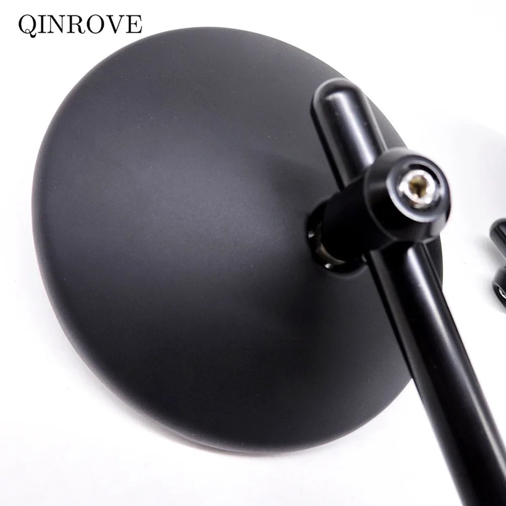 Зеркало заднего вида мотоциклетное универсальное 10 мм в стиле ретро