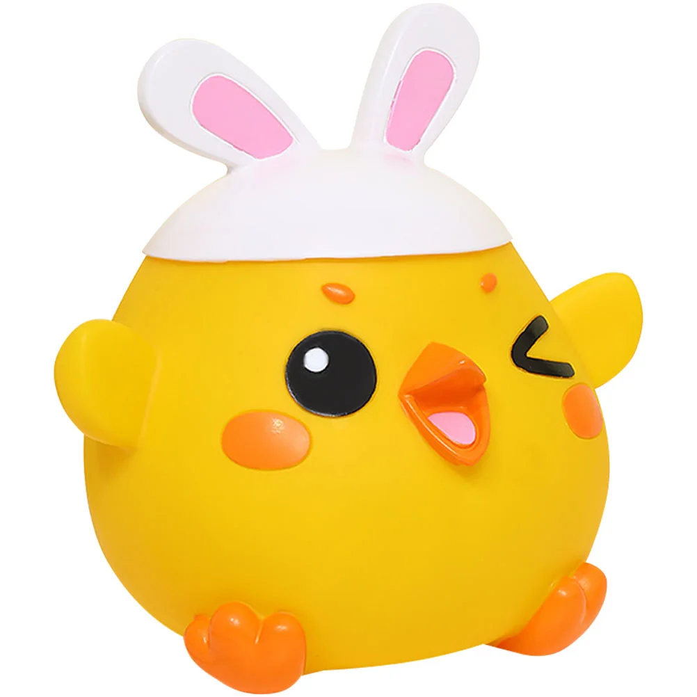 

Chicken Piggy Bank Jar Decor Money Model Animal Shape Cartoon Decorative Kids