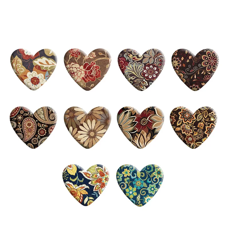 

Hearts Love Heart Resin Cabochon Accessories DIY Earring Hair Phone Applique R1820