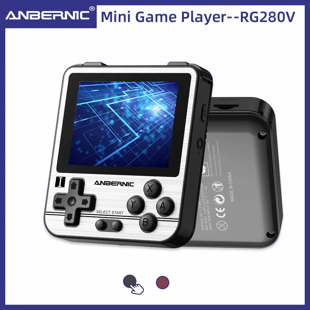 Ceny ANBERNIC RG280V Gry Retro 16G/64G-5000 Gry 2.8 Cal IPS Ekran Retro Przenośna Mini Przenośna Konsola Do Gier Prezent Dla Dzieci 280V Najtaniej ANBERNIC RG280V Gry Retro 16G/64G-5000 Gry 2.8 Cal IPS Ekran Retro Przenośna Mini Przenośna Konsola Do Gier Prezent Dla Dzieci 280V