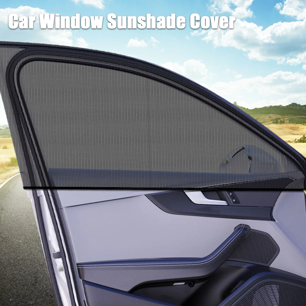 

Car Window Sunshade Cover Car Glass Sunshade Curtain Shade Mesh Cover Anti-mosquito Fabric Shield Auto UV Protector Cover