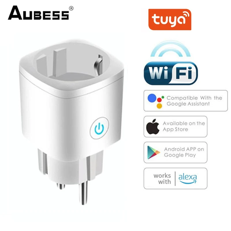 Смарт-розетка Aubess с поддержкой Wi-Fi 16 А |