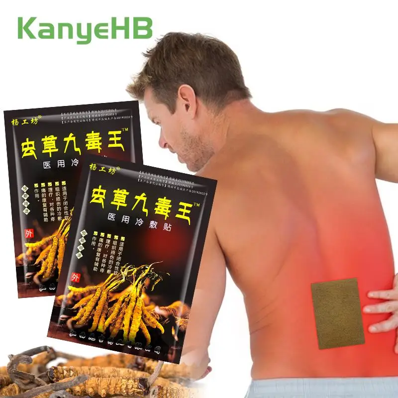 

16Pcs=2Bags Herbal Arthritis Plaster Back Pain Relieve Patch Neck Knee Joint Sprain Pain Relax Muscles Herbal Medical Patch A884