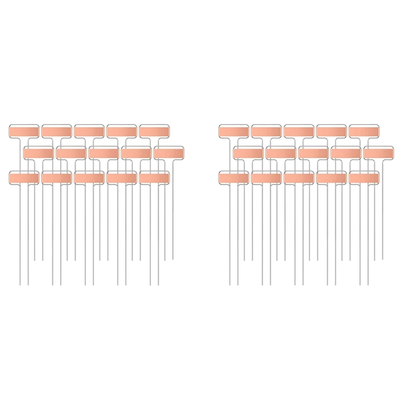 

80 Pieces Of Metal Plant Labels 10 Inch Copper Plant Labels Plant Tag Labels