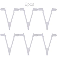 6pcs pool accessory butterfly v clips spring locking pins replacement set pole attachment clips for vacuum head skimmer net leaf