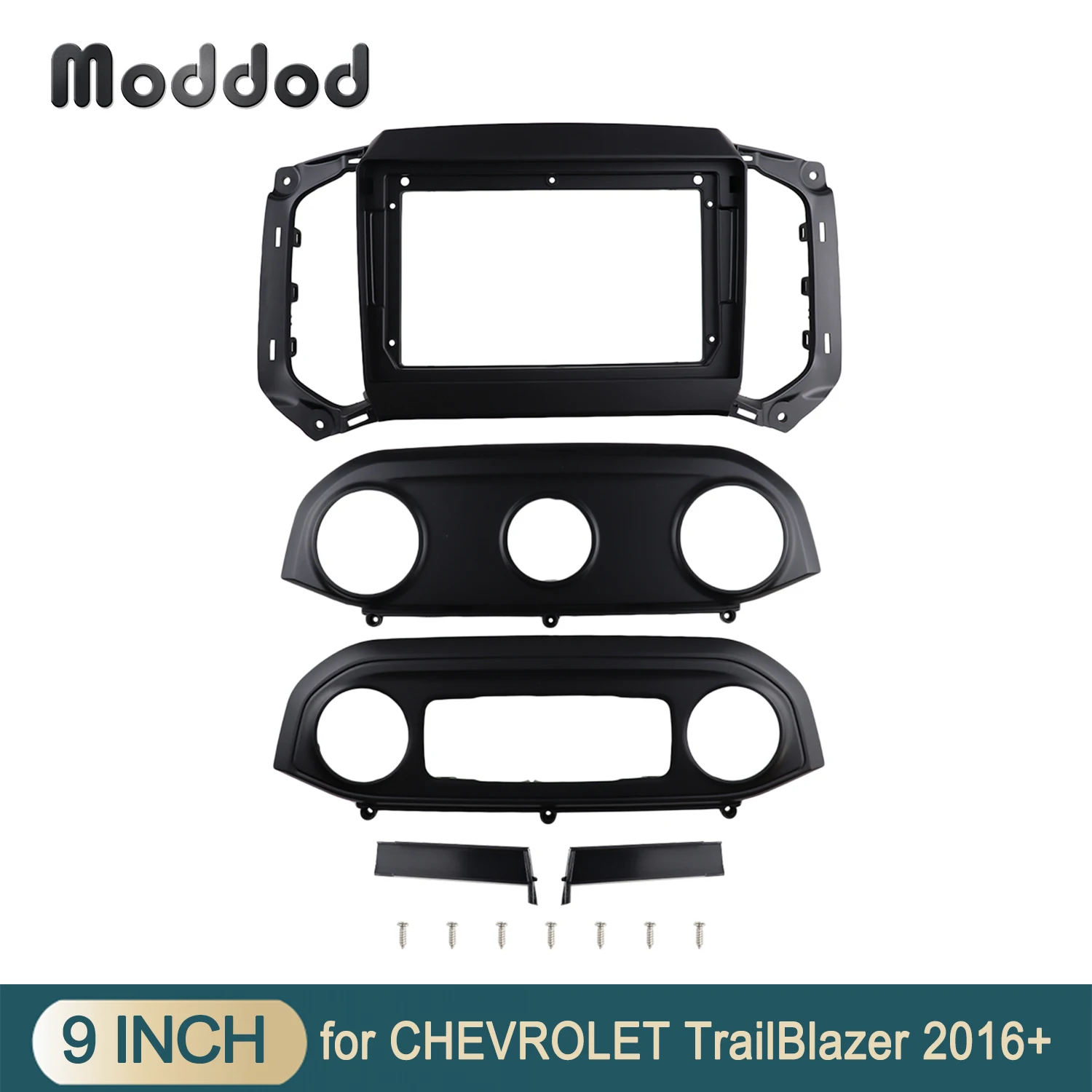

Stereo GPS DVD Player Install Surround Panel Face Plate for CHEVROLET TrailBlazer Colorado 2016+ 9 INCH Car Radio Frame Fascia