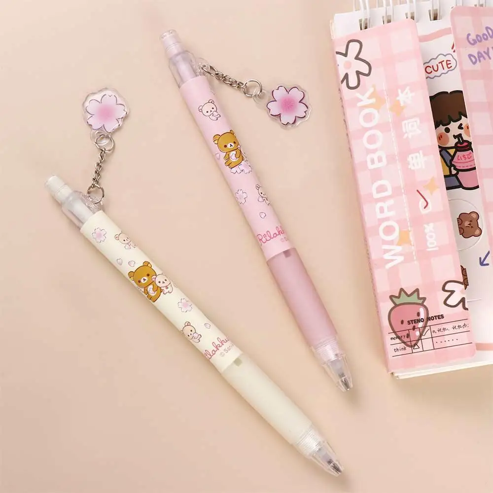 

Stationery School Supplies Cartoon Bear Students 0.5/0.7mm Press Pen Automatic Pencils Mechanical Pencil Movable Pencil