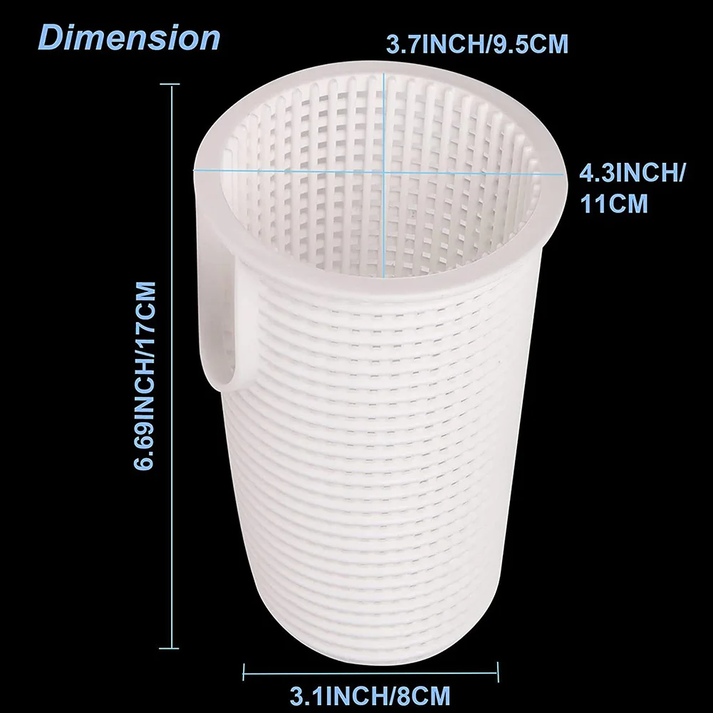 

Replacement Basket Skimmer Basket Pump Filter Above Ground Pool Filter Parts Brand New Durable For 3/4HP 2400GPH