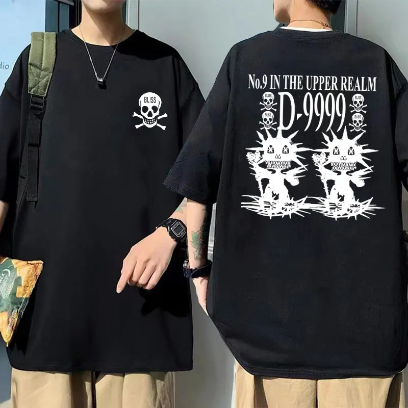 

90s Bladee Album Print Tshirt Mens Hip Hop Loose T-shirts Short Sleeve Man Drain Gang Tees Men Women Fashion Oversized T Shirt