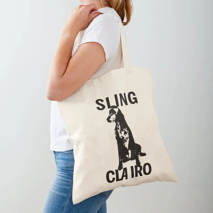 Фото Сумка-тоут для собак Sling Clairo, персонализированная сумка-тоут, складная многоразовая сумка, холщовая сумка-тоут №1