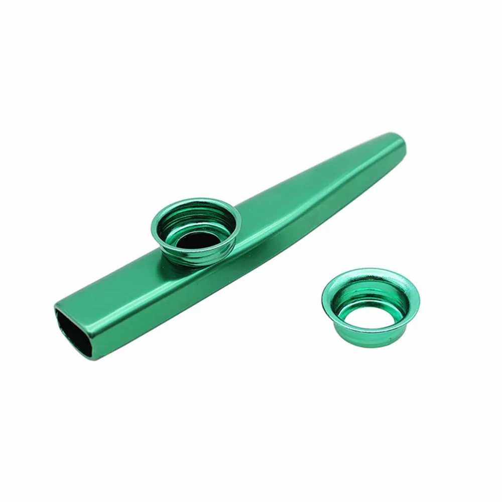 

IRIN 1Pc Metal Kazoo Harmonica Mouth Flute Kids Party Gifts Kids Musical Instrument