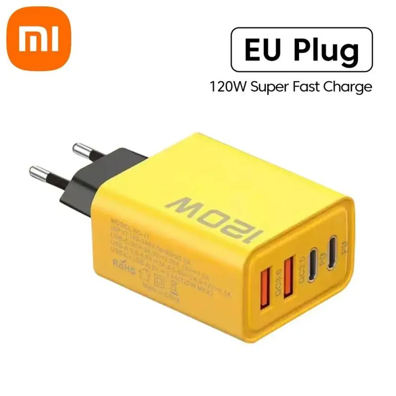Оригинальное зарядное устройство Xiaomi адаптер EU 120 Вт турбо-кабель для быстрой