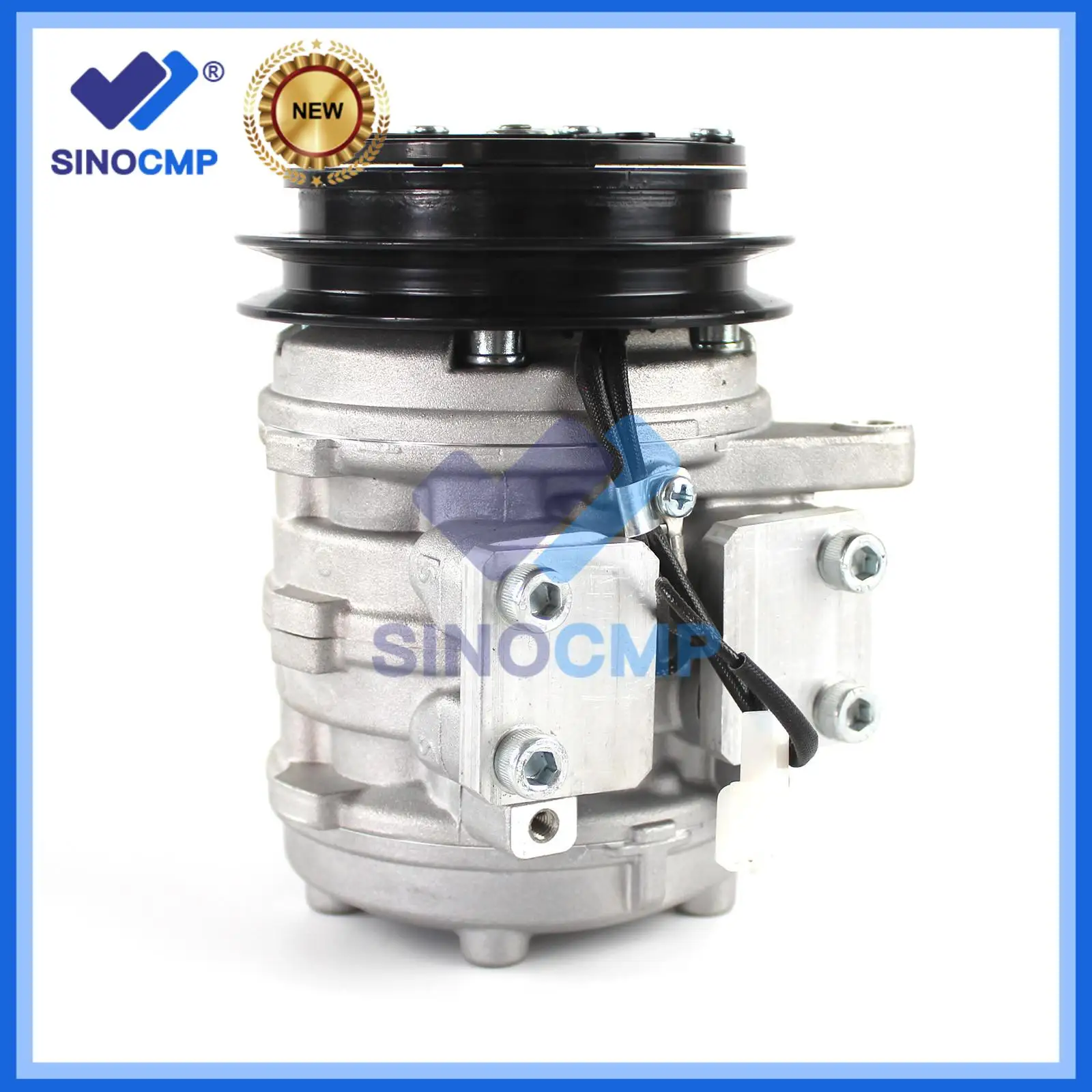 447200-7443 T0070-87290 A/C компрессор с муфтой для Kubota M9000-CAB M9000DT-CAB тракторов