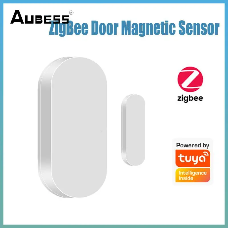 

Tuya Zigbee Window Sensor Mini Smart Anti -theft Alarm Remote Control Wireless Door Magnetic Sensor Work With Zigbee Gateway