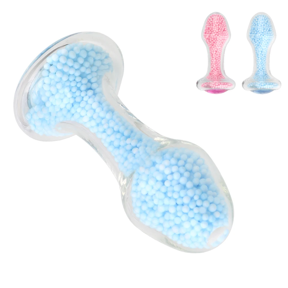 Анальная пробка для женщин/мужчин стеклянные секс-игрушки анальный