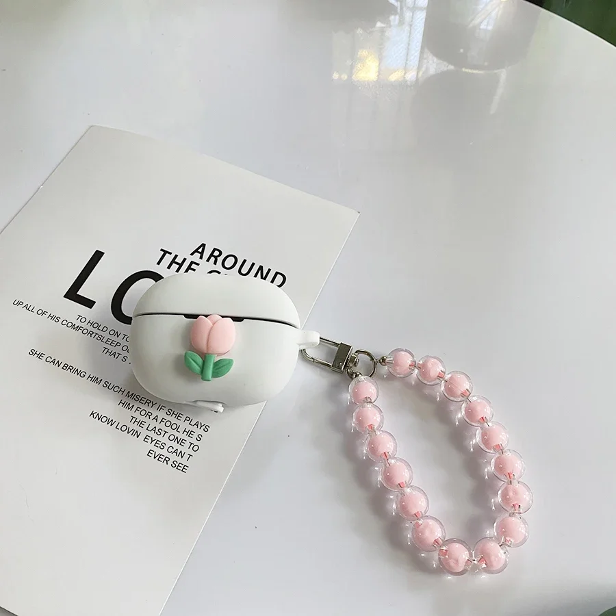 Силиконовый чехол для наушников Realme Buds T110