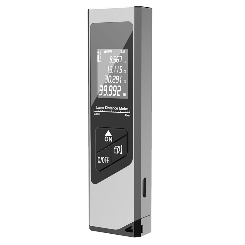 

Digital Rangefinder Distance Meter 0.05-40M Rangefinder Range Finder Build Measure Device Ruler Waterproof Test Tool