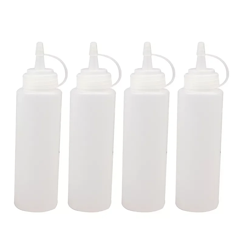 

NEW Squeeze Squirt Condiment Bottles Salad Sauce Dispenser Ketchup Cruet