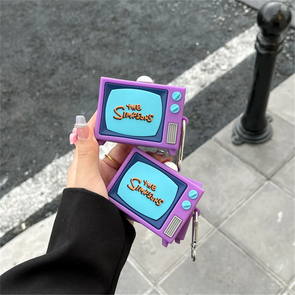 Чехлы для наушников с мультипликационным ТВ Тедди Samsung Galaxy Buds 2 Live Pro мягкий