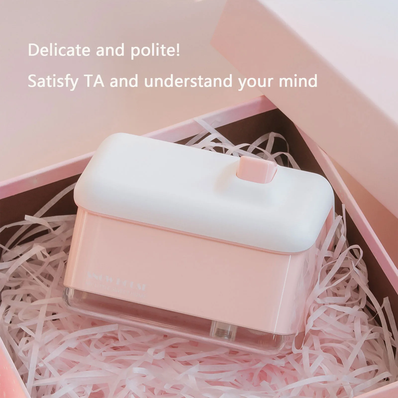 

Snow House Small Humidifier Usb Refill Atomizer Aromatherapy Diffuser For Cars, Offices, Bedrooms Indoor 4.49X3.74X3.54 In