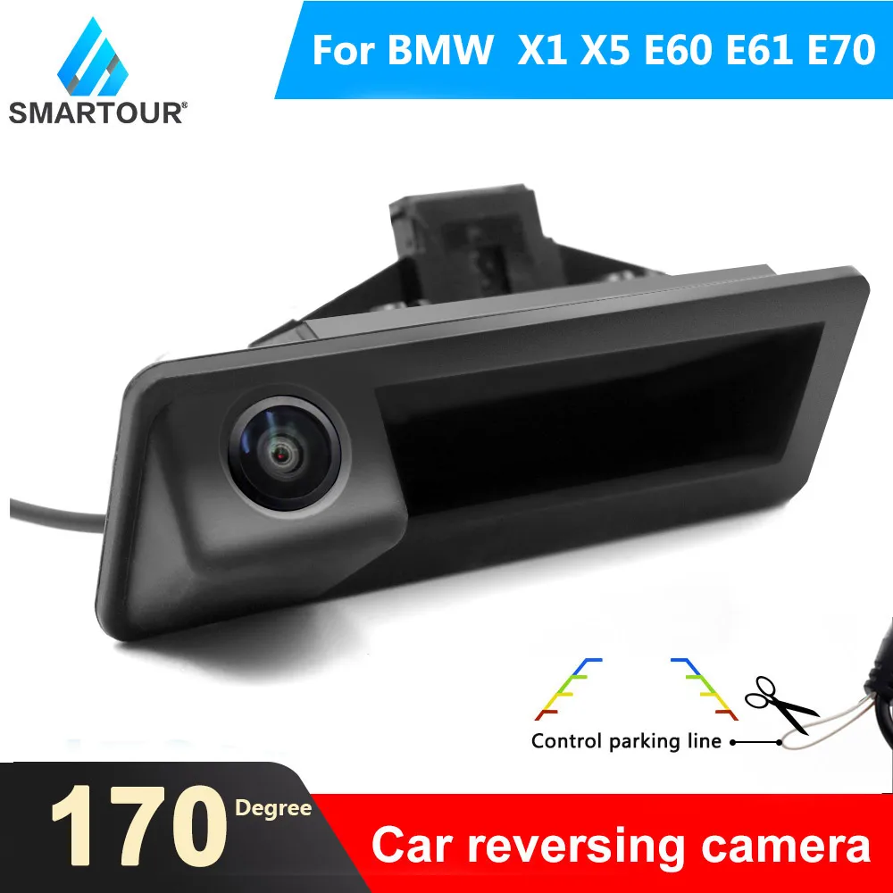 

SMARTOUR 170 Deg HD Vehicle Reversing Camera For BMW 3/5/6 Series E60 E39 E90 E82 E61 X1 E84 X5 E70 E92 E91 E88 E93 Night Vision