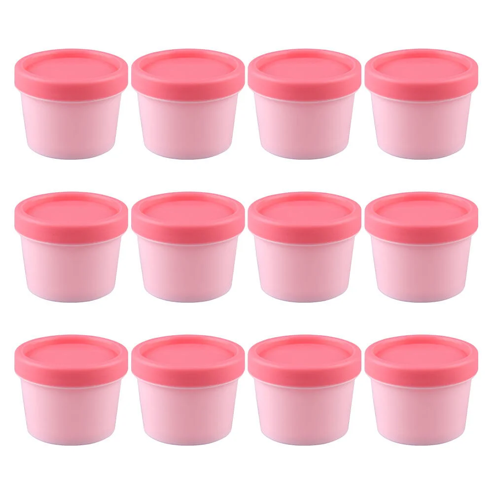 

Jars Cream Containers Container Cups Empty Dessert Jar Travel Lotion Ice Plastic Freezer Lids Sample Refillable Storage Food Cup