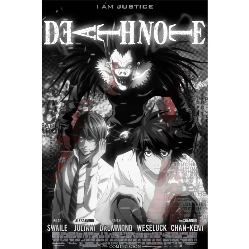 

Абстрактный аниме-постер на холсте