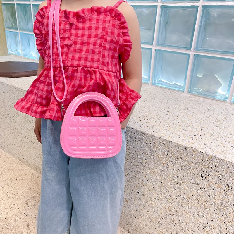 Girls Mini Handbag Crossbody Candy Bag Small Purse For Women Kids Cute Shoulder Bag Female Luxury Designer Children's PU Leather