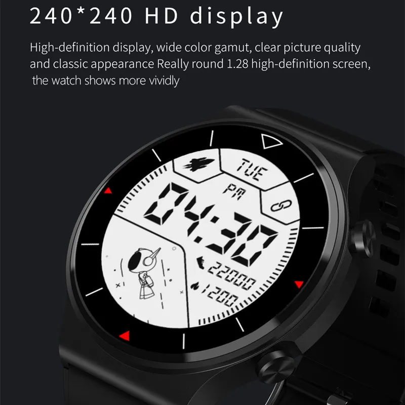 Смарт-часы JM02 с поддержкой Bluetooth пульсометром и оксиметром |