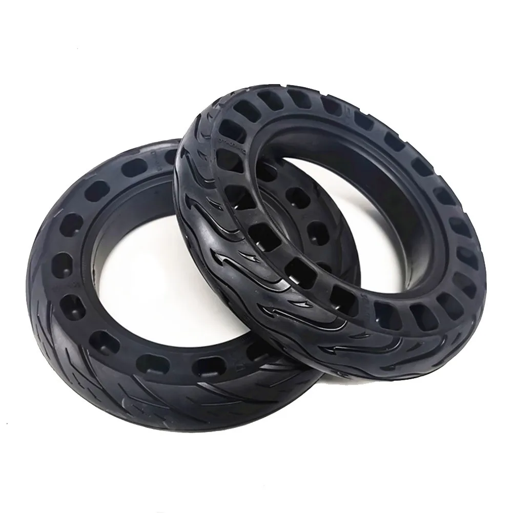 

High Quality Hot New Pratical Portable Honeycomb Solid Tire Rubber Scooter 10 Inch 10x2.125（57-152 1200g Black