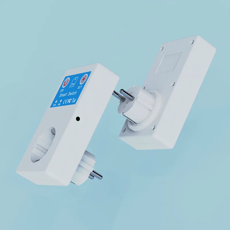 Смарт-розетка SC1 16 А 2G GSM с датчиком |