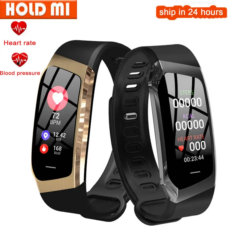 

E18 Smart Bracelet Men IP67 Blood Pressure Heart Rate Monitor Sport Fitness Tracker Smart Watch Women Wristband Android iOS