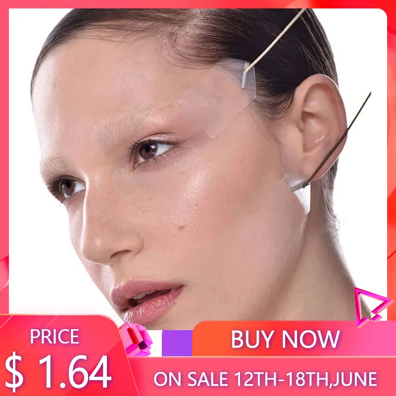 16/20/40Pcs/Set Invisible Thin Face Stickers V-Shape Fast Lifting Facial Lift Up Neck Eye Double Chin Wrinkle Makeup Tape