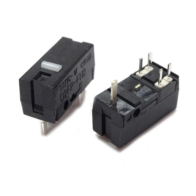 

2Pieces Strike Light Mouse Micro Switch Mice- Micro Button D2FP-FN2 for Asus ROG Gladius III AimPoint 36K 80 Million