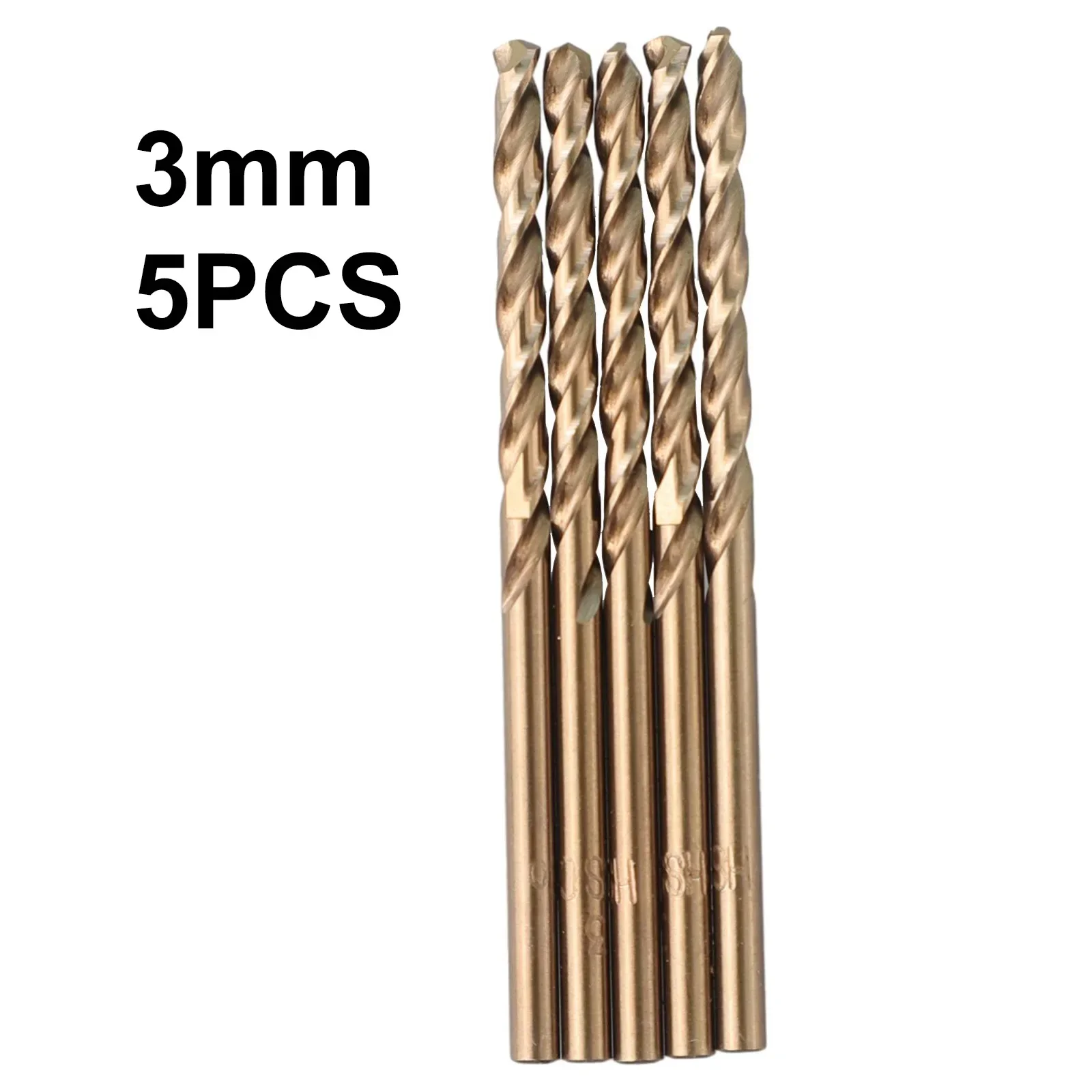 

Сверло из быстрорежущей стали M35 с кобальтом, 1/1,5/2/2,5/3/3,5/4 мм, 5 шт.