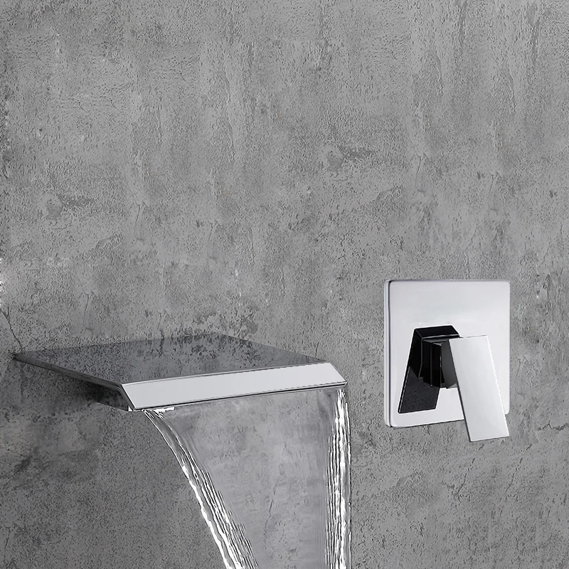 brass black shower set bathroom faucet wall mounted rainfall shower head diverter mixer handheld spray set bathroom faucet free global shipping